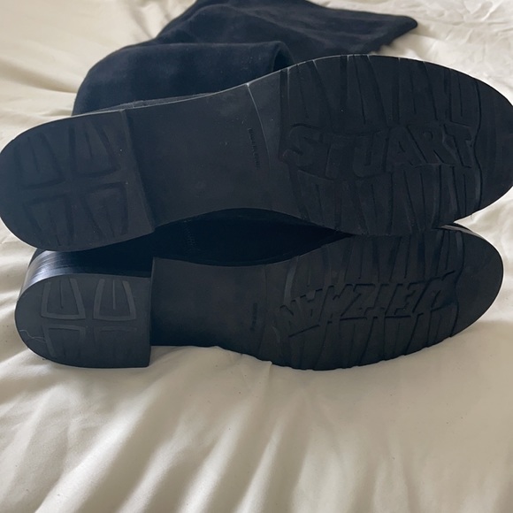 Stuart Weizmann Thigh High Hilo Suede Boots - Picture 2 of 5